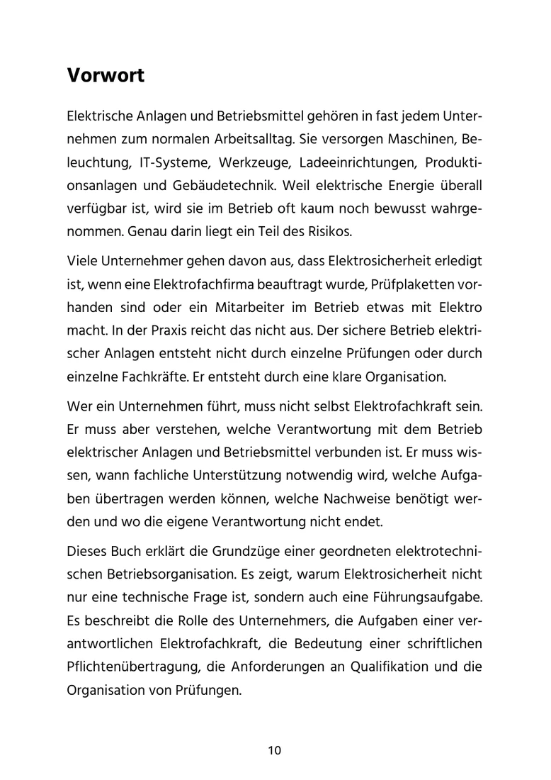 Blick ins Buch Seite 10 Vorwort
