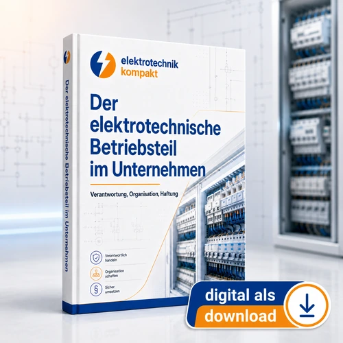 Produktbild E-Book Der elektrotechnische Betriebsteil im Unternehmen digital als Download